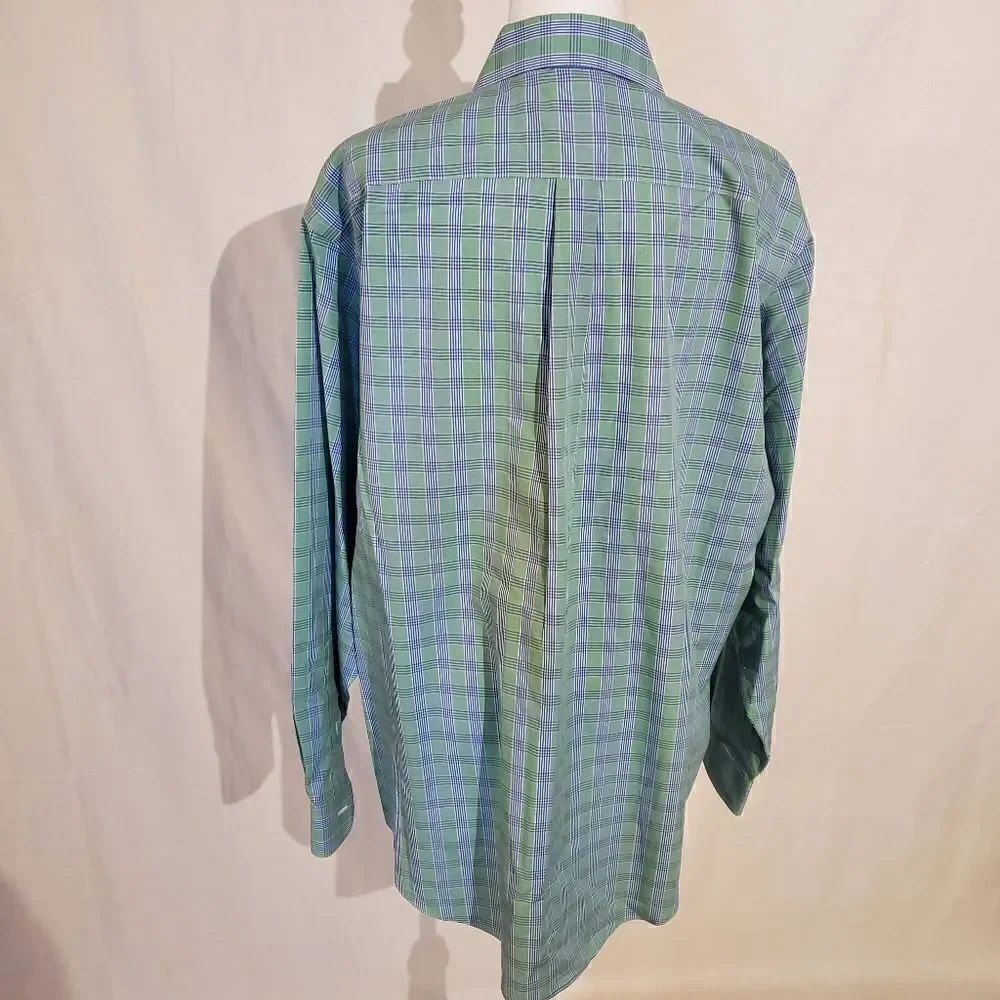 Brooks Brothers Original Button Plaid Shirt  L